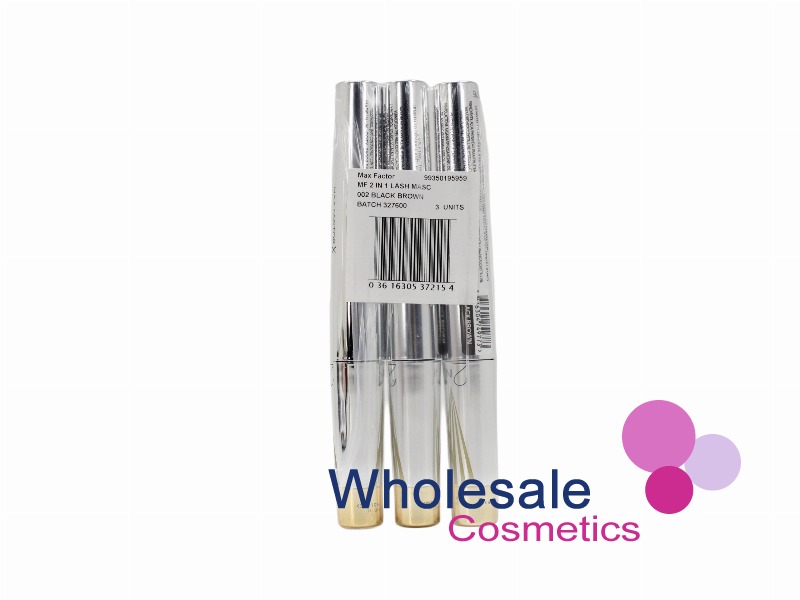 9 x Max Factor Masterpiece 2 in 1 Lash Wow Volume and Length - BLACK BROWN